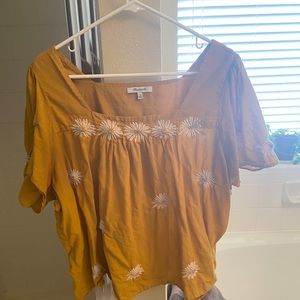 Madewell square neck top